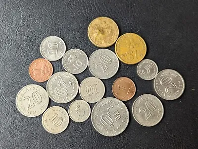 £3.99 • Buy Job Lot 16 MALAYSIA Coins Various Dates And Grades. Late 20th Century 