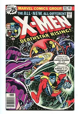 X-men #99 - Great Sentinels Cover / Story - Signed Copy By Dave Cockrum - 1976 • $200