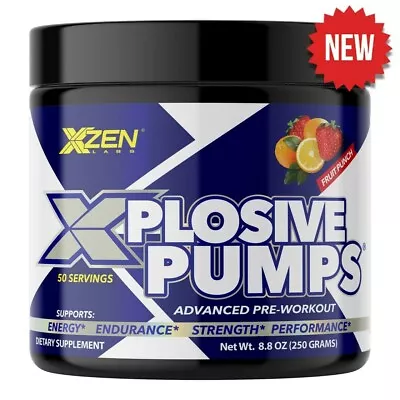 Pre-Workout Muscle N.O. Vaso Pump Energy Endurance Strength 50 Servings FP • $26.98