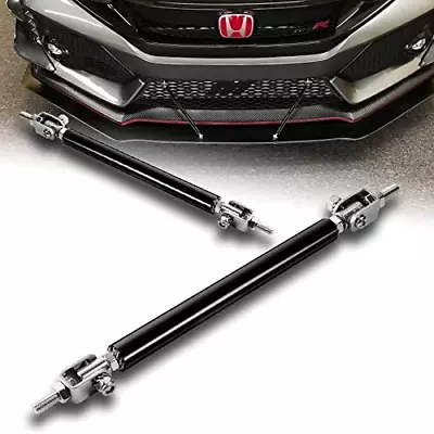 $7.99 • Buy 2PC Universal Bumper Support Splitter Spoiler Lip Strut Rod Tie Bar 7 -9  Adjust