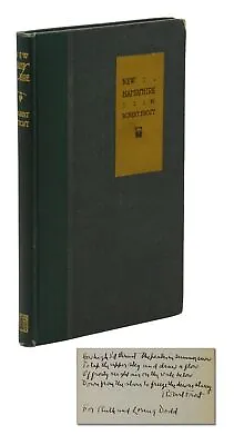 ASSOCIATION COPY New Hampshire ~ SIGNED By ROBERT FROST ~ First Edition 1923 1st • $12500