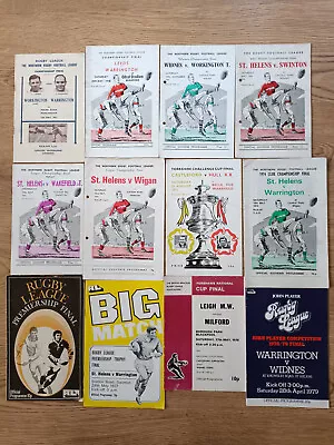 Rugby League Cup Final Programmes 1951 - 2004 • £4.99