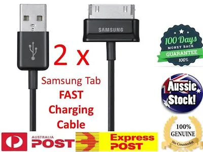 2x FOR Samsung Galaxy Tab 2 Note 10.1 Inch Tablet USB Data Charger Cable 30pin • $7.95