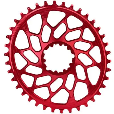 AbsoluteBLACK CX 1x Oval Direct Mount Chainring For SRAM. Red • $99.95