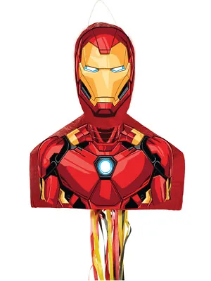 Childs Kids Ironman Marvel Avengers Pull Pinata Party Game Birthday Accessory • $18.64