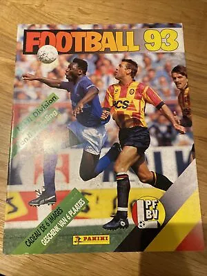 Panini Sticker Album Belgique 93. Empty • £10