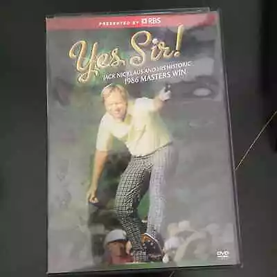 Yes Sir! Jack Nicklaus And His Historic 1986 Masters Victory Win DVD Golf • $5.82