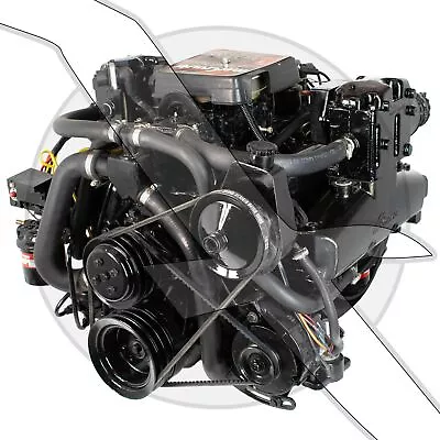 Rebuilt Mercruiser 5.7 Alpha 260hp Sterndrive I/O Marine Engine • $6999.99