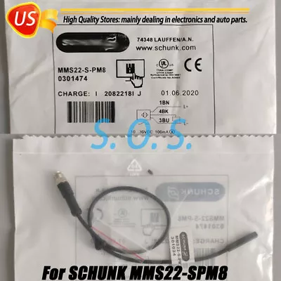 FOR SCHUNK MMS22-SPM8 PROXIMITY SENSOR MAGNETIC SWITCH 10-30V 3-Pin • $69.25