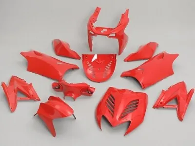 Yamaha Aerox 50 & 100 (YQ50/L YQ100  2-stroke)  - Gloss Dragon RED Body Kit • £279.95