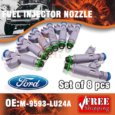 2005-2010 Mustang GT Mustang 24 Lb Pound Fuel Injectors Ford Racing M-9593-LU24A • $110