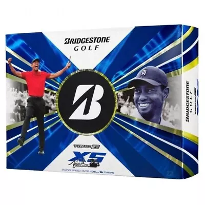 Bridgestone Tour B Xs Tiger 2022 1 Dz Golf Balls - White - New In Box • $62