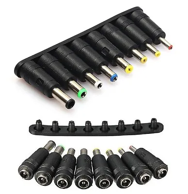 £4.29 • Buy 1Set Universal AC DC Power Adapter Plug Charger Tips For PC Notebook Laptop 8PCS