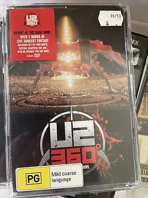 U2 360 Degree - Live At The Rose Bowl Music DVD • $5.99