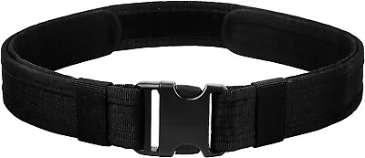 Duty Belt Utility Belt Police Tactical Belt Strong Load Bearing With Quick Relea • $25.99