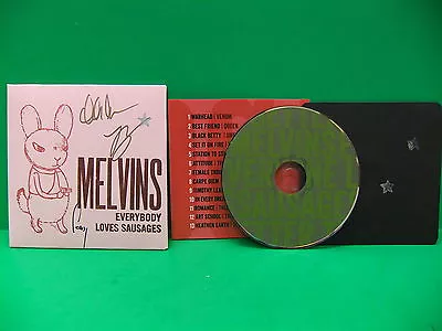 SIGNED BUZZO The Melvins Everybody Loves Sausages 2013 Letterpress CD 179/400 • $249.98