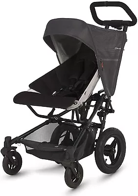 Micralite Fastfold By Silver Cross Hammock Seat Lightweight Stroller Black • £199.99