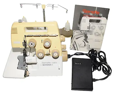 Vintage Bernina Bernette 334DS Serger Overlock Sewing Machine - Made In Japan • $299.99