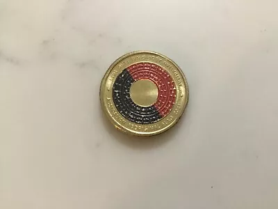 2021 $2 Australian Aboriginal Flag Two Dollars Circulated • $5.49