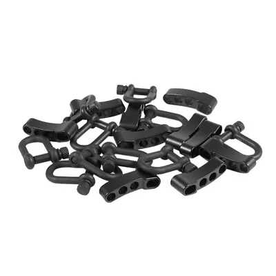 10x U Style Zinc Alloy Adjustable Shackle Buckle For Paracord Bracelet Rope B U8 • $14.48