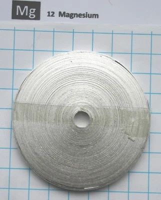 £8.45 • Buy 25 Gram Magnesium Metal Ribbon 99.5% Element 12 Sample