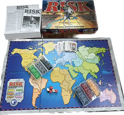 1998 RISK Strategy Board Game Of Global Domination Parker Brothers Hasbro • $9.99