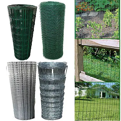 Galvanised Welded Wire Mesh Panels PVC Coated Welded Wire Meshs Panel Pet Gates • £7.70
