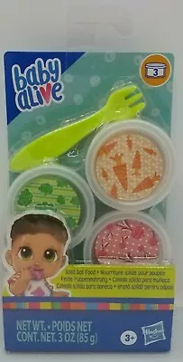 Hasbro Baby Alive Solid Doll Food Refill Pack E9120 • $9.95