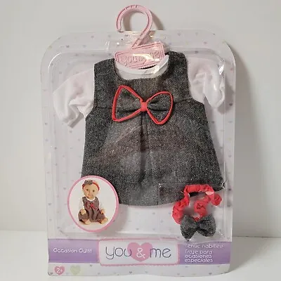 You & Me Occasion Outfit For 12  - 14  Doll NIP  • $17.43