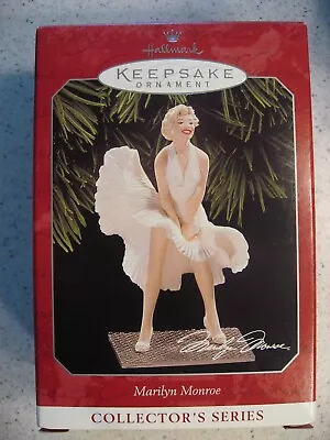 Hallmark Keepsake Marilyn Monroe Famous Subway Grate Pose Christmas Ornament  • $15