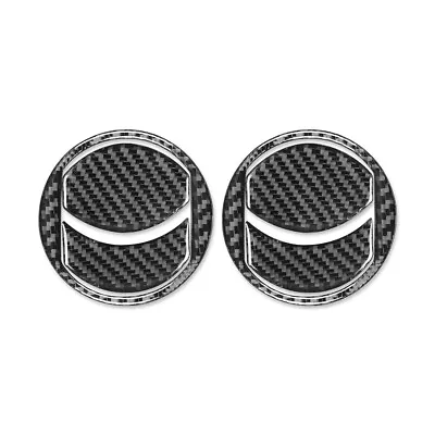 Fit Mazda 3 Axela 10-13 6pcs Carbon Fiber Dashboard Side Air Vent Outlet Cover • $14.96