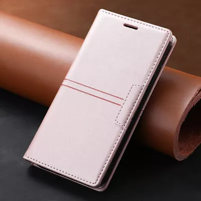 For Samsung S24 S23 S22 S21 FE Note20 Ultra Plus Case Leather Wallet Flip Cover • $14.39