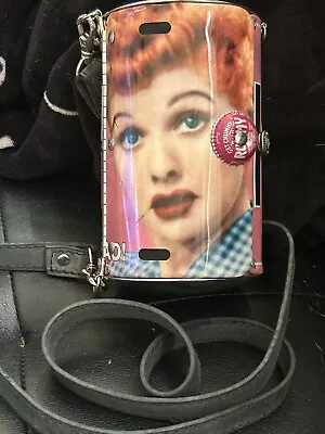 I Love ❤️ Lucy Metal License Plate Purse/Handbag-“Favorite Redhead” 🩷🩷 RARE! • $38