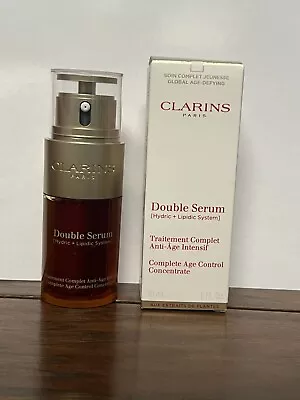 Authentic Clarins Double Serum Complete Age Control Concentrate 1oz 🔥NEW🔥 • $28.99