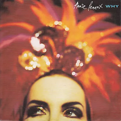 ANNIE LENNOX Why & Primitive PICTURE SLEEVE 7  45 Record + Juke Box Title Strip  • $7.17