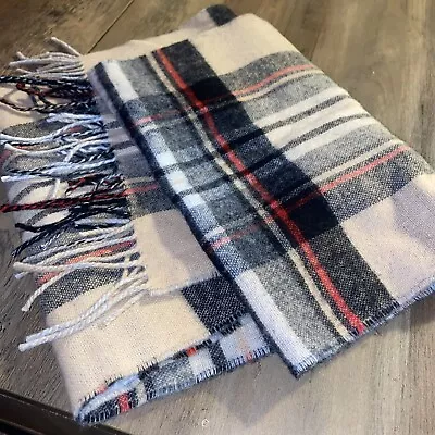 Johnstons Of Elgin 100% Lambswool Scarf - See Description • £12