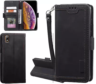 Huawei Y5 2019 Case Contrast Denim Wallet • $8.90