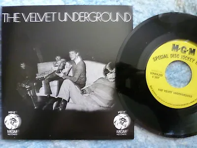 VELVET UNDERGROUND PROMO 45 RPM 7  VINYL - VU Radio Spot 2009 REISSUE • $29.99