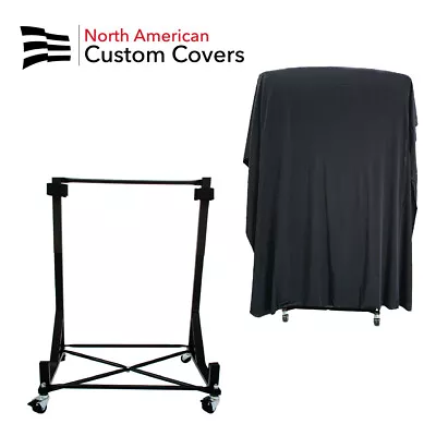 Chevy Corvette C2 C3 C4 C5 Hardtop Cover (Black) & Storage Cart (Black)050B-572B • $164.95