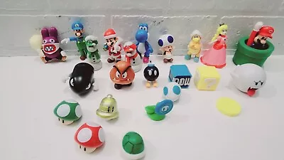 Lot Of 23 Super Mario Nintendo Jakks Toy Figures Accessories Yoshi Goomba • $39.99