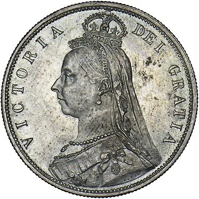 £60 • Buy 1887 Halfcrown - Victoria British Silver Coin - Very Nice