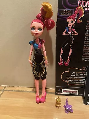 Monster High Gigi Grant 13 Wishes Doll Excellent Condition • $20.50