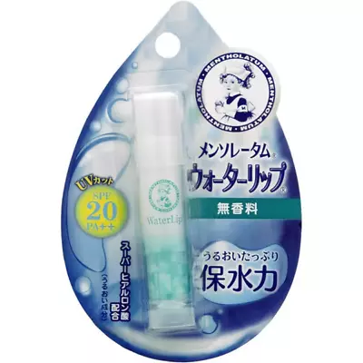 Mentholatum Lip Balm Water Lips Cream UV Cut  SPF20 PA++ Fragrance Free 4.5g JP • $8.36