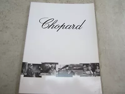 £26 • Buy Chopard Sales Brochure Catalogue No 27 1996 Haute Joaillerie Rose Mille Miglia