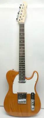 $195 • Buy Xaviere Tele Style Electric Guitar (XV-820 Solid Ash  Honey Ash  Finish RW Fb)