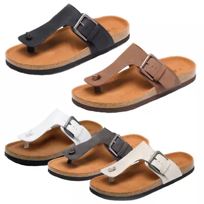 Dream Pairs Women Slip On Arch Support Orthotic Flip Flops T-strap Thong Sandals • $15.99