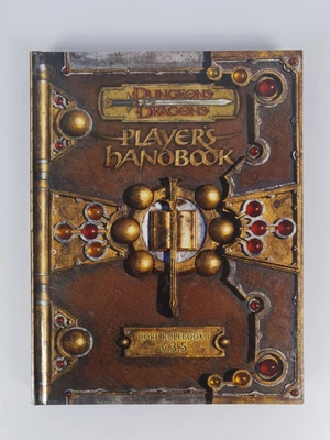 $69.99 • Buy Dungeons & Dragons Players Handbook V.3.5 Core Rulebook 1 Hardcover Book DND VGC
