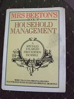 Mrs.Beeton's Book Of Household Management Isabella Beeton Used; Good Book • £3.35