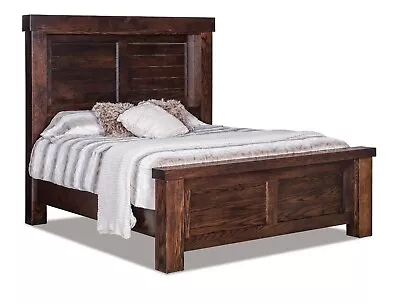 BEST SELLER! Amish Farmhouse Cottage Bed Solid Wood King Queen Full • $3199