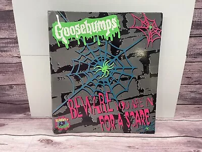 Goosebumps Vintage 90’s 3 Ring Binder Notebook  Beware You Are In For A Scare  • $14.99